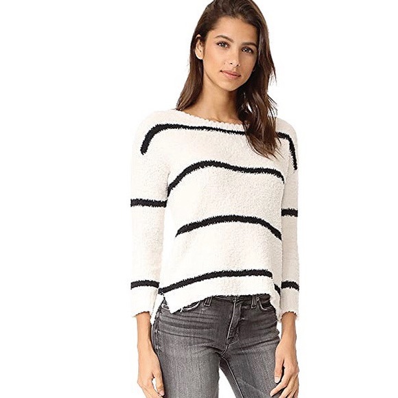 Karin Striped Chenille Sweater - Picture 5 of 6